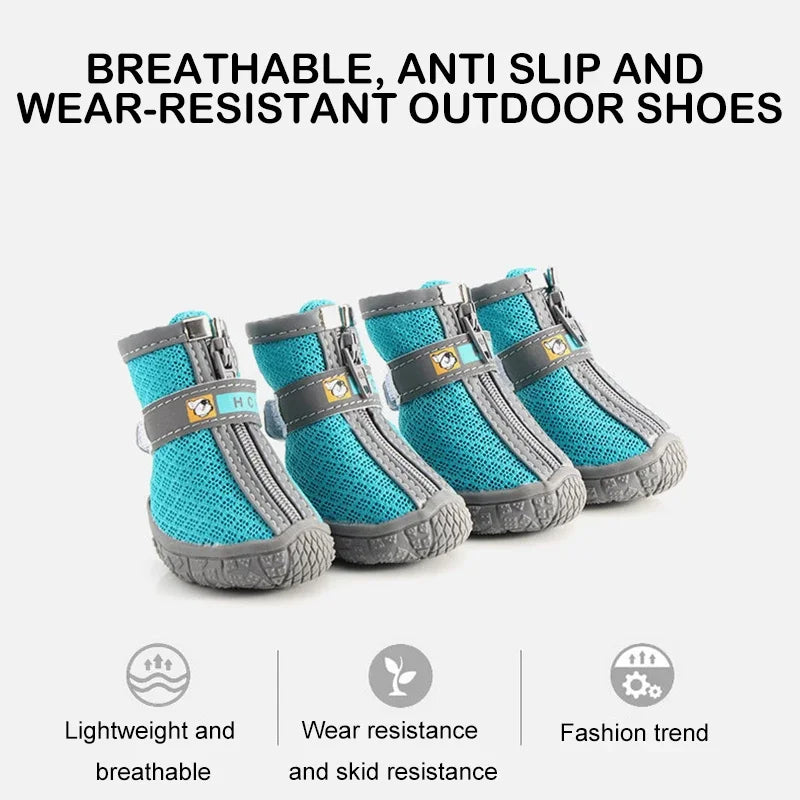 Experience cozy protection and reliable grip for every outdoor adventure with NONECN dog booties.