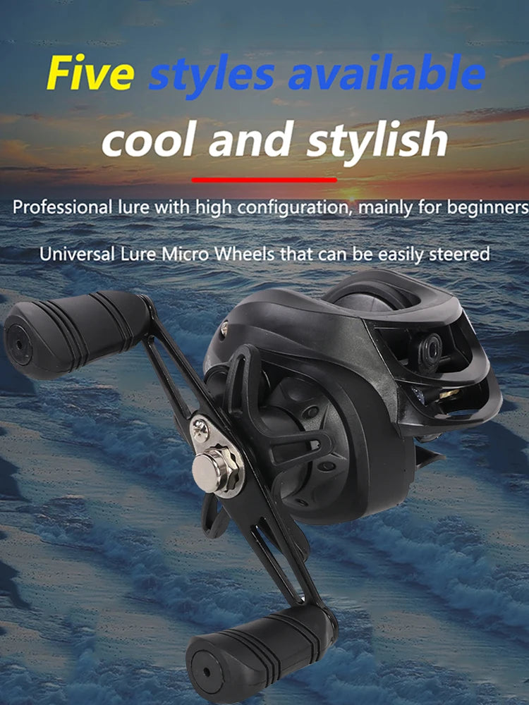 APWIKOGER Baitcasting Reel delivers precise casting and reliable control for saltwater and freshwater pursuits.