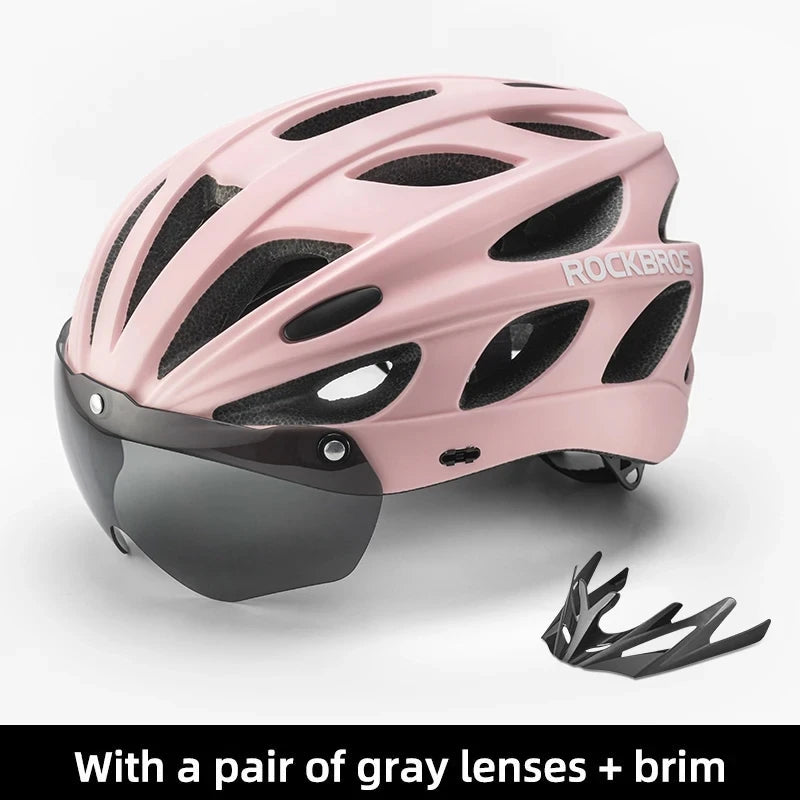 Ride with confidence and comfort with the ROCKBROS bike helmet, engineered for serious protection on road and trail.