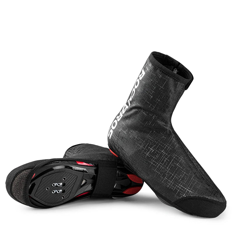 Boost your ride with ROCKBROS cycling shoe cover that shields every kilometer, keeping your shoes dry, highly visible, and ready for any weather condition you encounter on road, trail, or commute.
