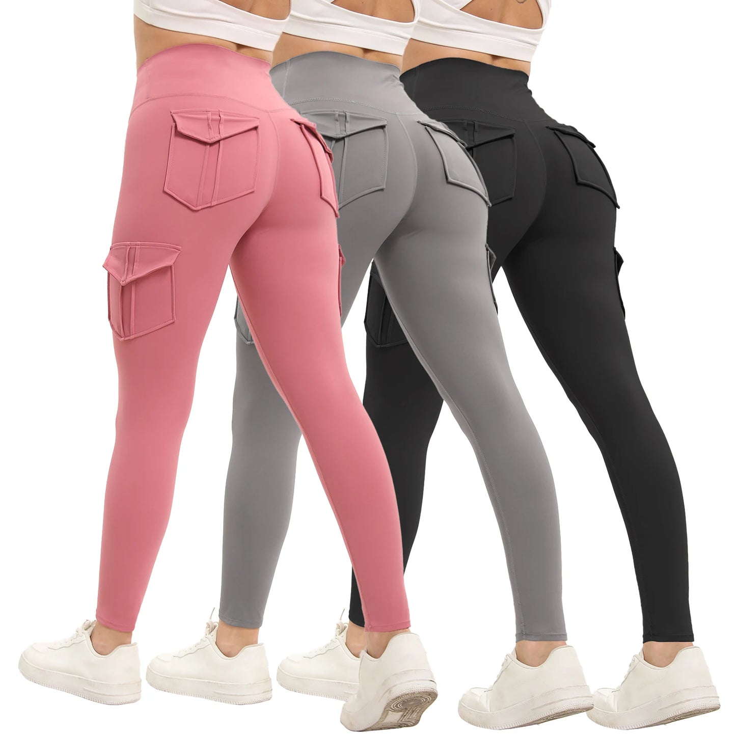 Elevate your workout wardrobe with a versatile, comfortable three piece leggings set designed to move with you.