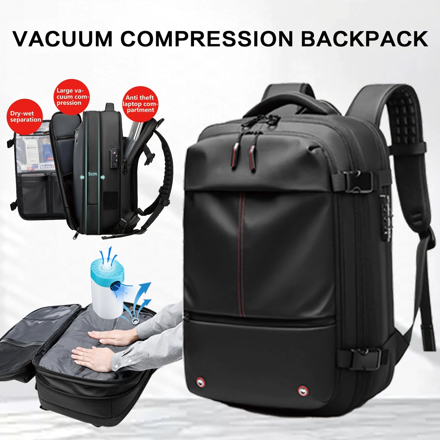 Meet your ultimate travel companion that keeps all your essentials secure and organized.
