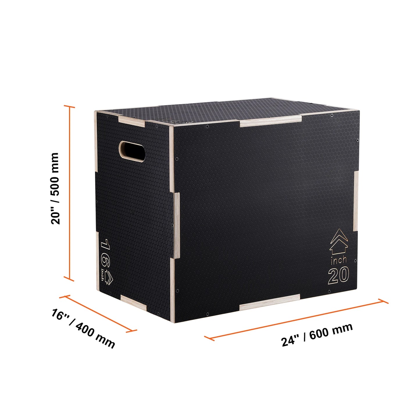 Elevate your training with the SucceBuy 3 In 1 Plyometric Jump Box, a sturdy, compact solution built to power explosive workouts at home.