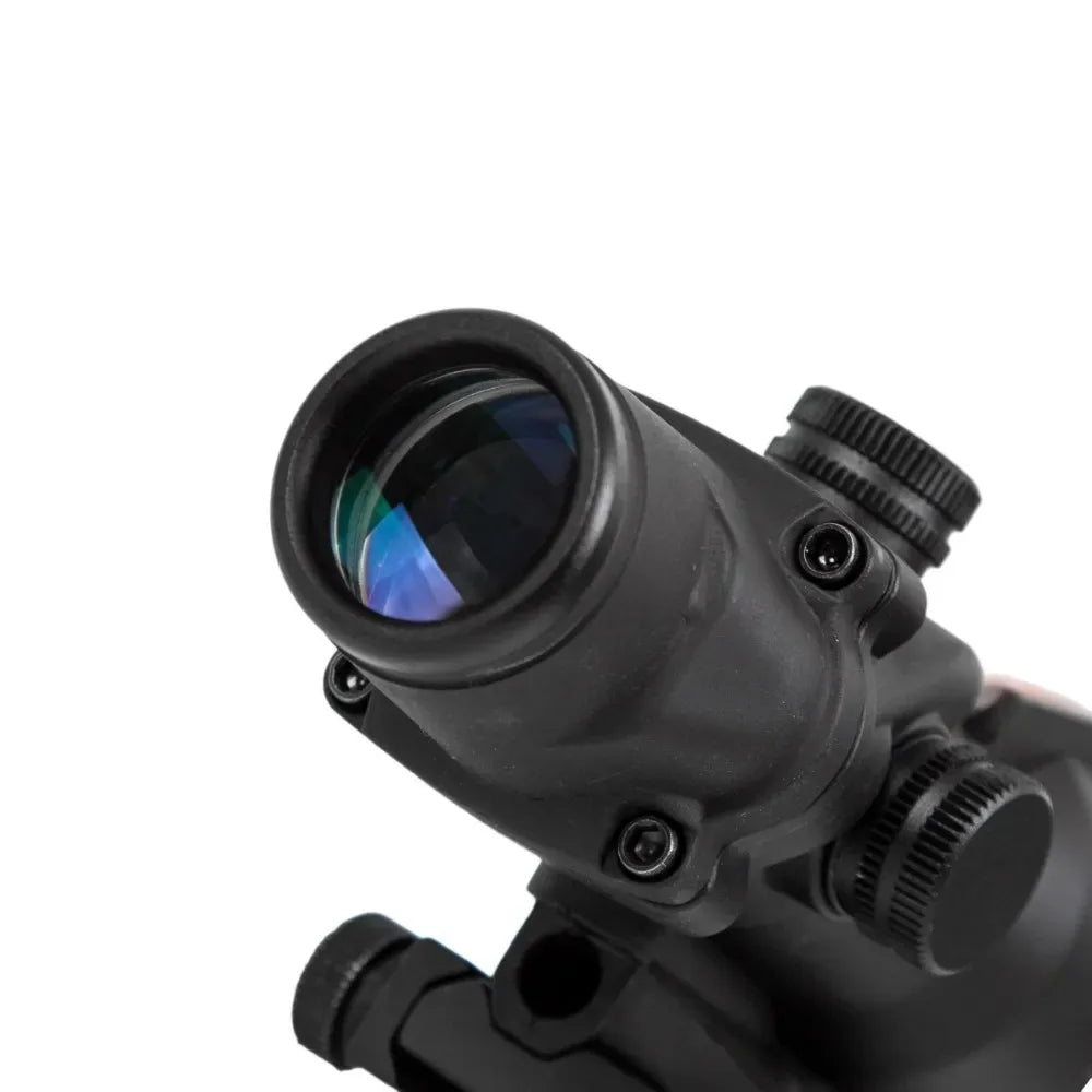 Bestsight 4X32 Rifle Scope Red Dot Illuminated Etched Reticle