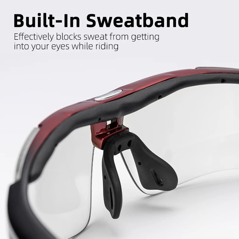 See clearly on every ride with ROCKBROS cycling glasses that adapt to light, speed, and every road you conquer.
