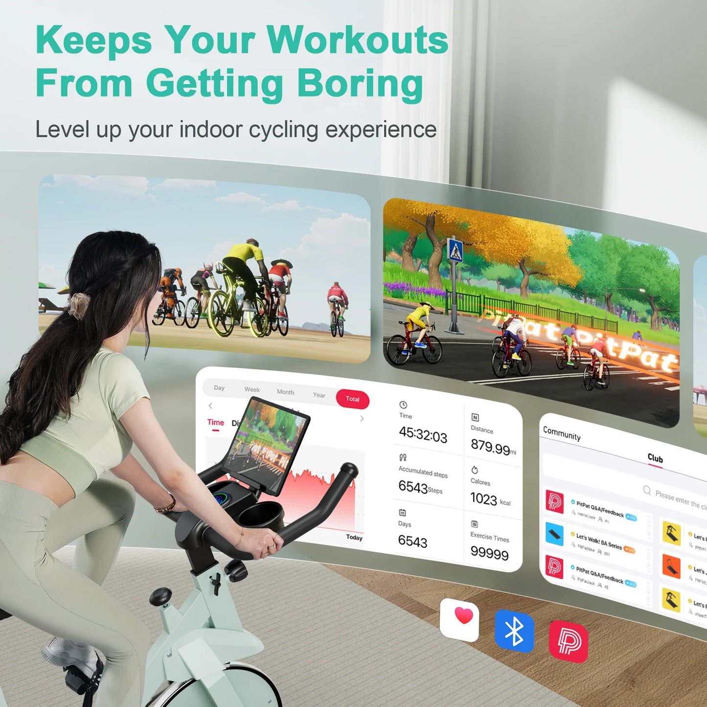 Transform your home workouts with the Superun magnetic resistance bike for powerful, peaceful, and sustainable training at any hour.