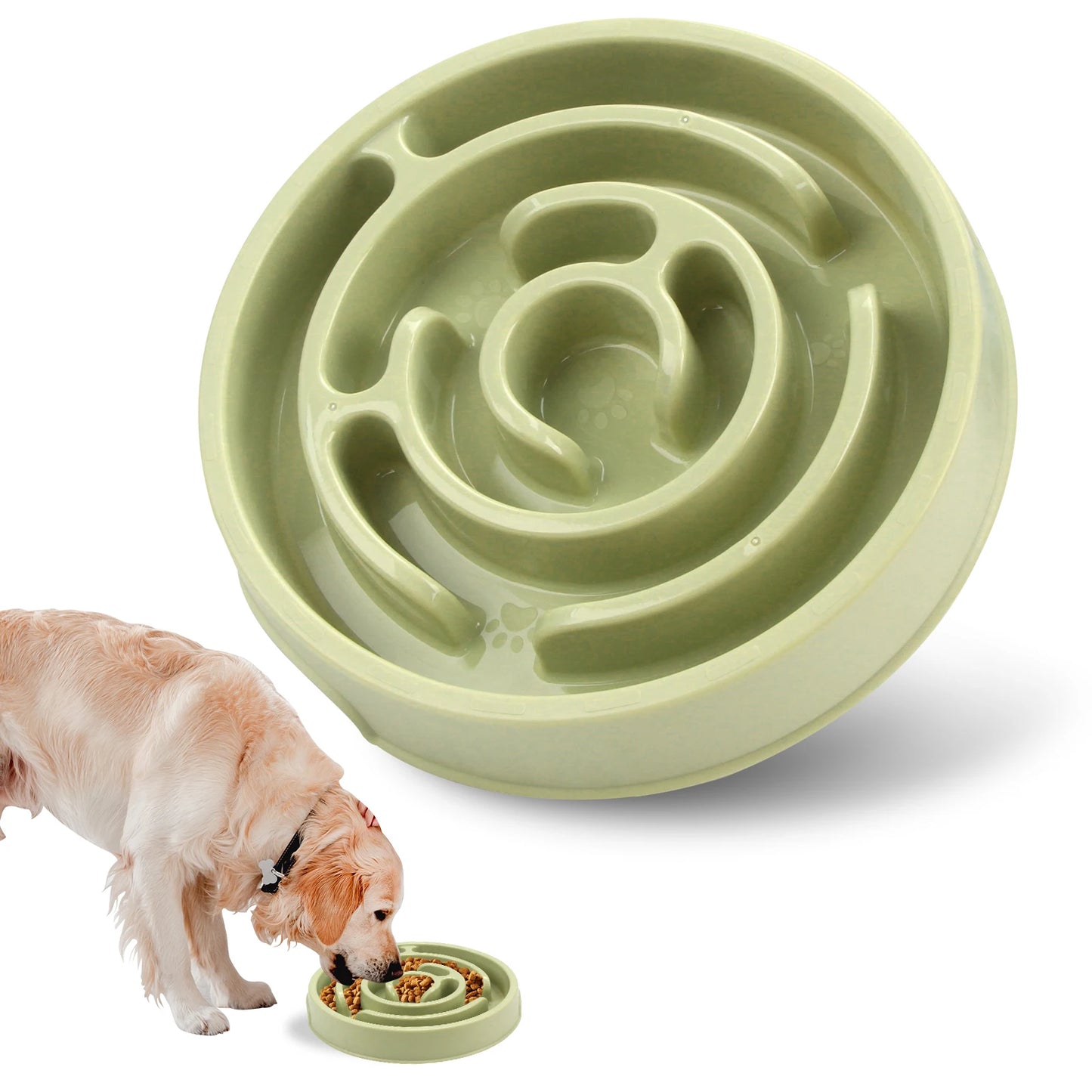 Turn every meal into a calmer, healthier routine with this Pet Dog Slow Feeder Bowl that makes dining a mindful challenge.