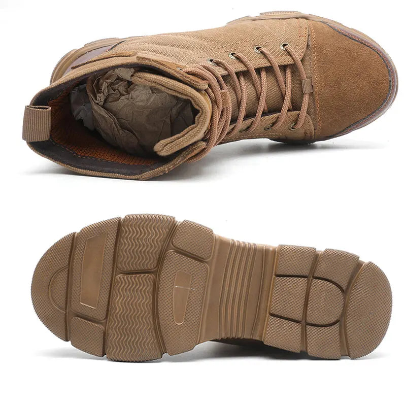 SUADEX steel toe boots deliver rugged protection and desert-ready durability for your toughest jobs.