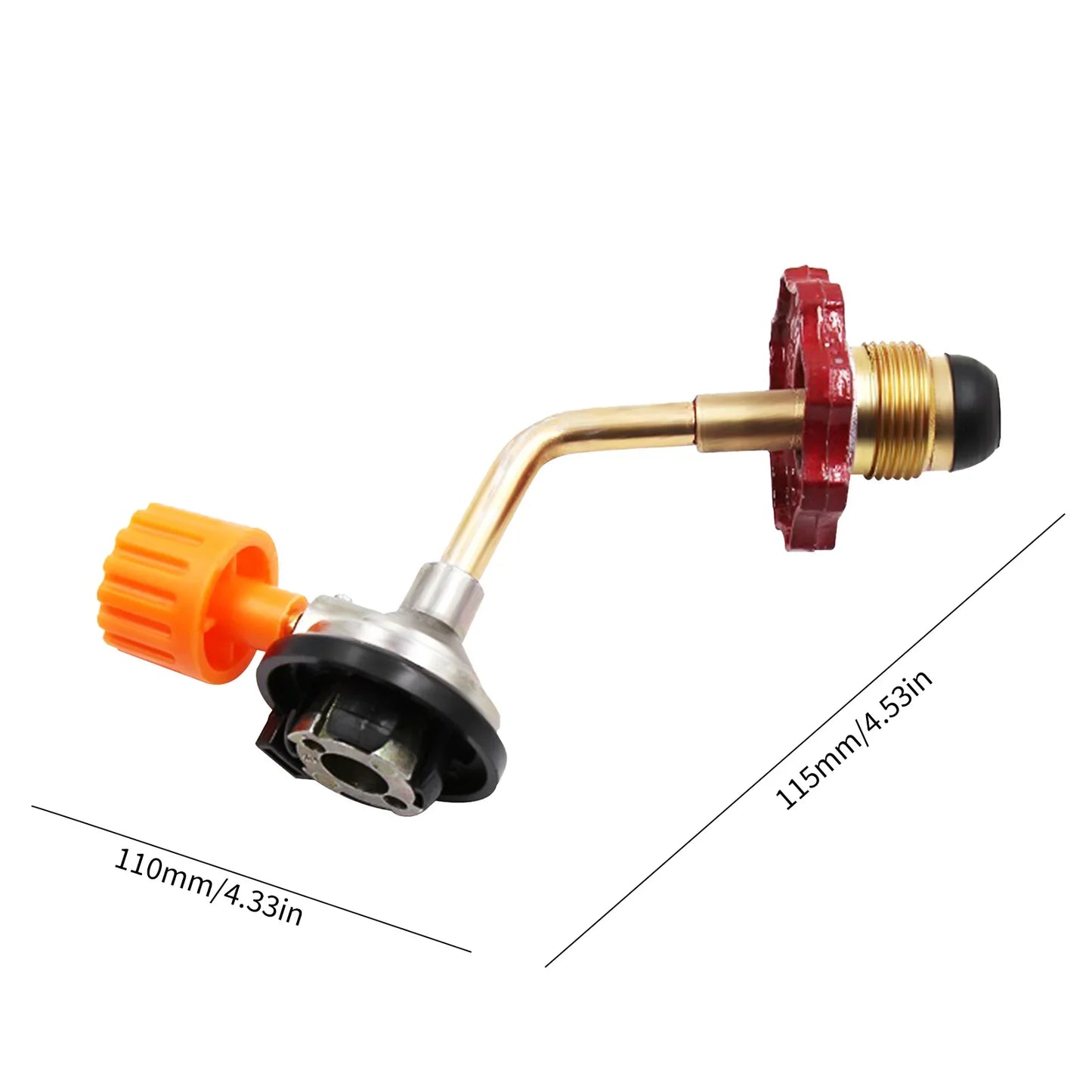 Shunmaii Gas Butane Cylinder Tank Refill Direct Connector Adapter