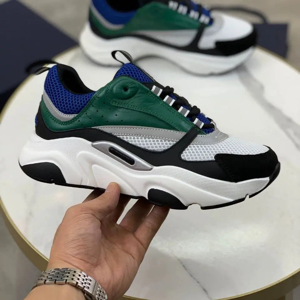 Men's Running Shoes Cushioned Road Sneakers Thick Soles Casual Jogging