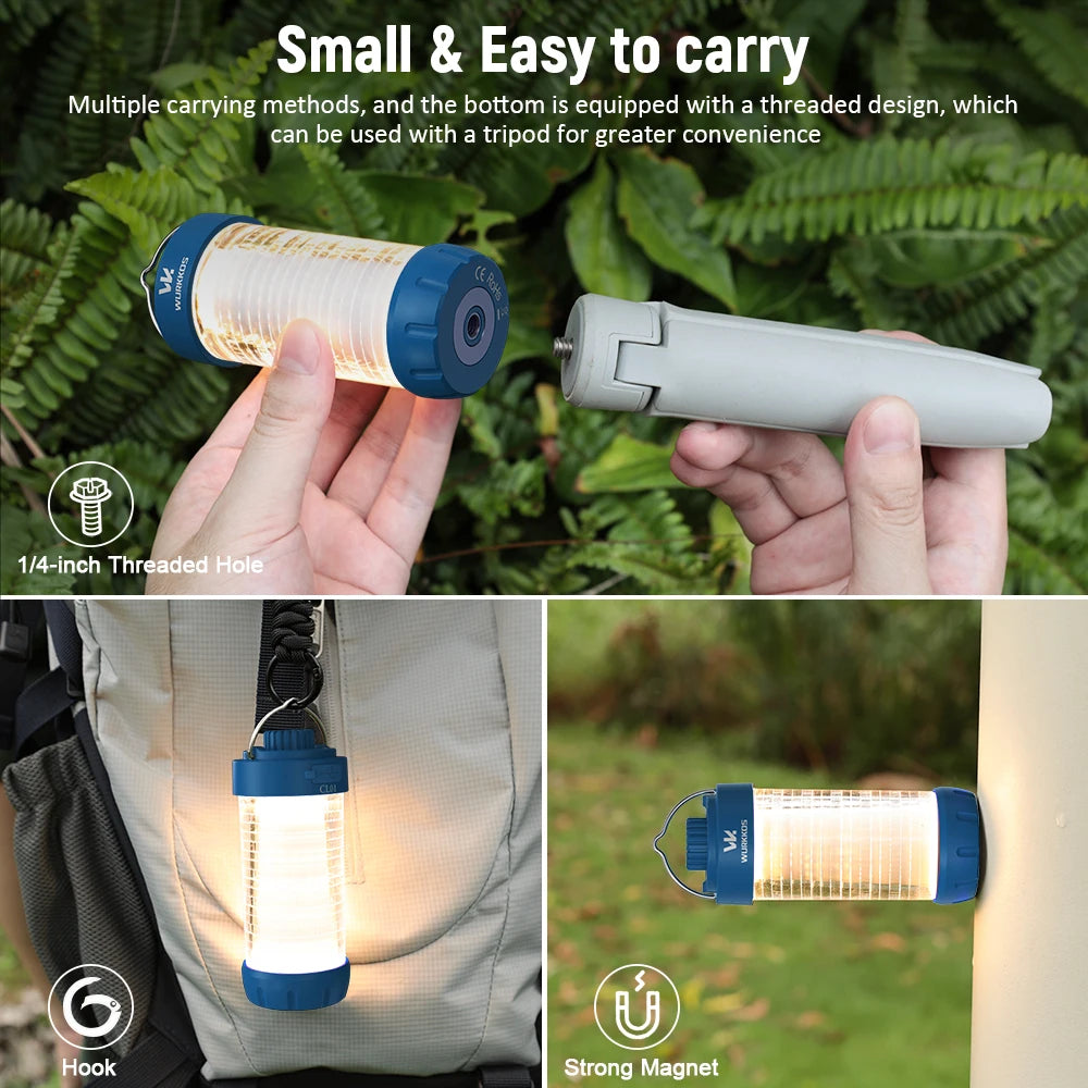 You deserve reliable illumination on every outdoor adventure, and the Wurkkos CL01 Camping Light delivers bright, compact performance with rechargeable convenience.