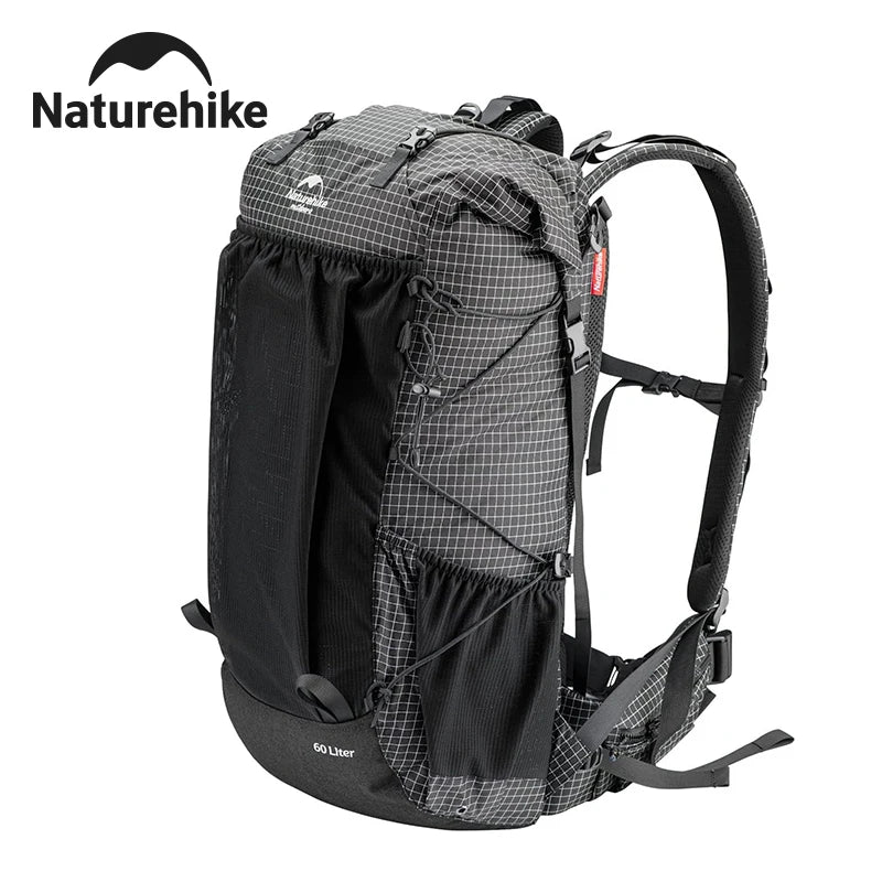 Conquer every trail with the Naturehike 60 Plus 5L waterproof backpack that keeps your gear secure from peak to campsite, rain or shine.