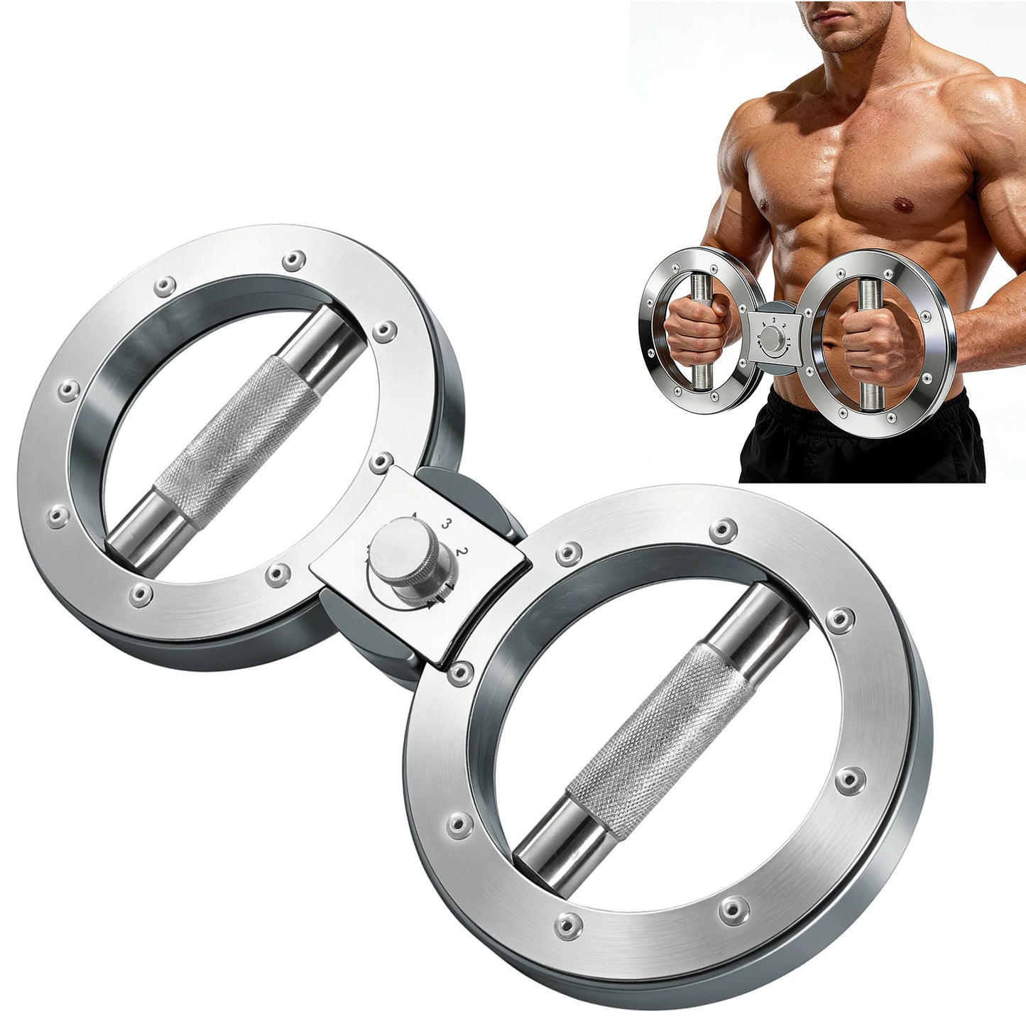 Take your grip and forearm training to the next level with this adjustable rotator machine, designed to reinforce strength, endurance, and control from 8 to 15 pounds.