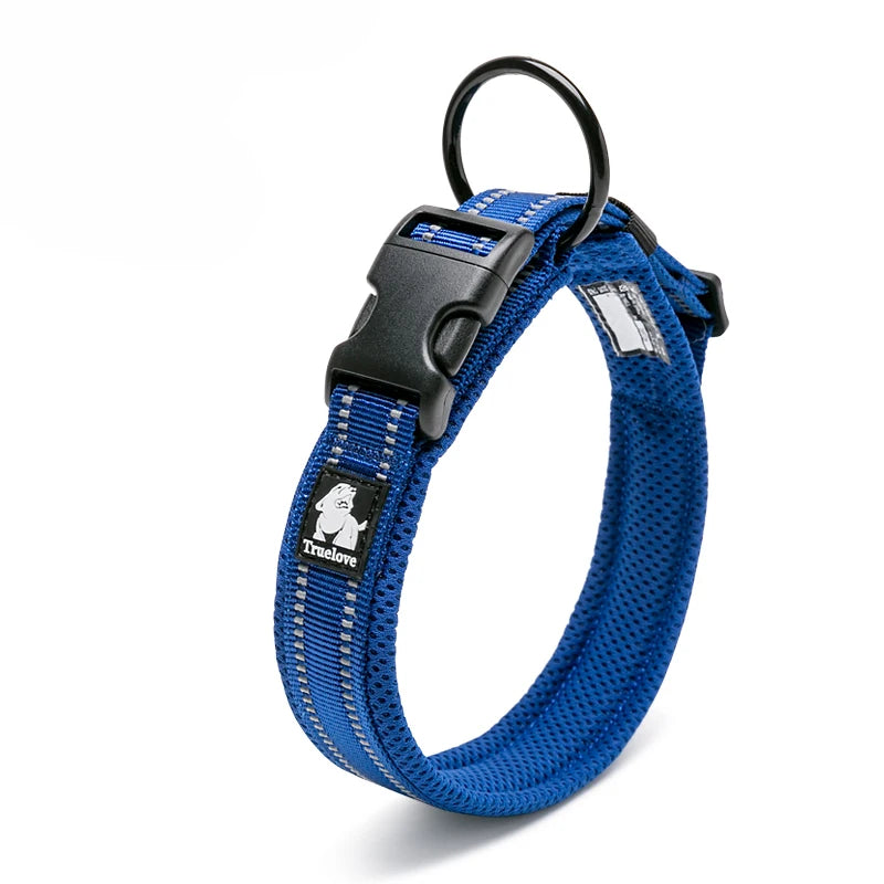 Discover everyday comfort, reliable control, and worry-free adventures with the padded nylon dog collar built to endure active canine lifestyles.