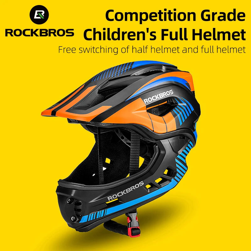 You can trust ROCKBROS to deliver a versatile kids helmet designed for confident riding, school commutes, and weekend adventures.
