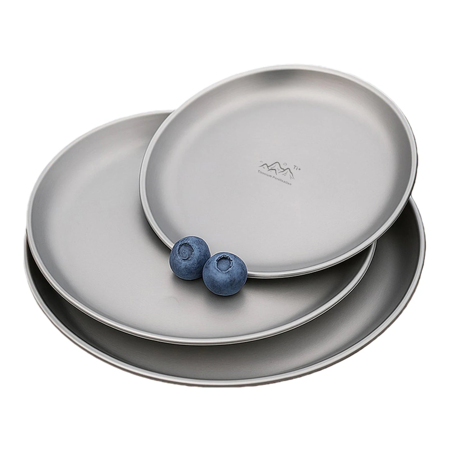 Shunmaii Titanium Purification Plate Rustproof Portable Travel Tableware