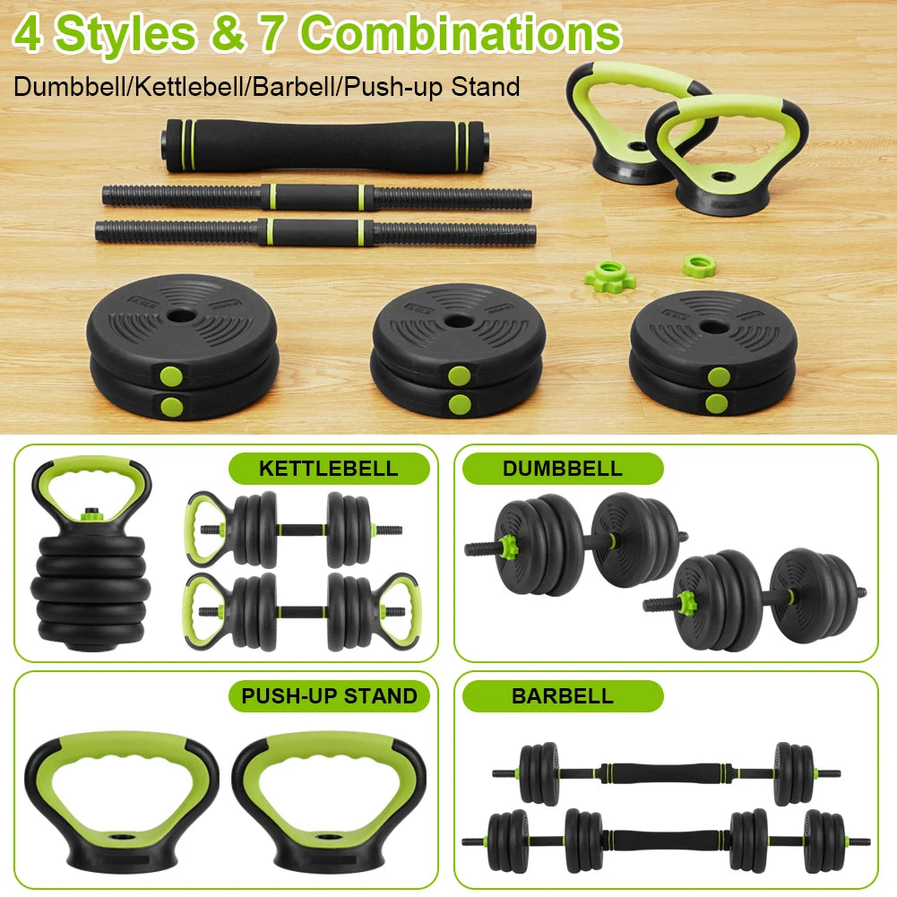 Elevate every workout at home with the Twister.CK 4 In 1 Adjustable Dumbbells and discover a versatile strength system that grows with you, from casual curls to heavy presses, and track progress with built in reminders.