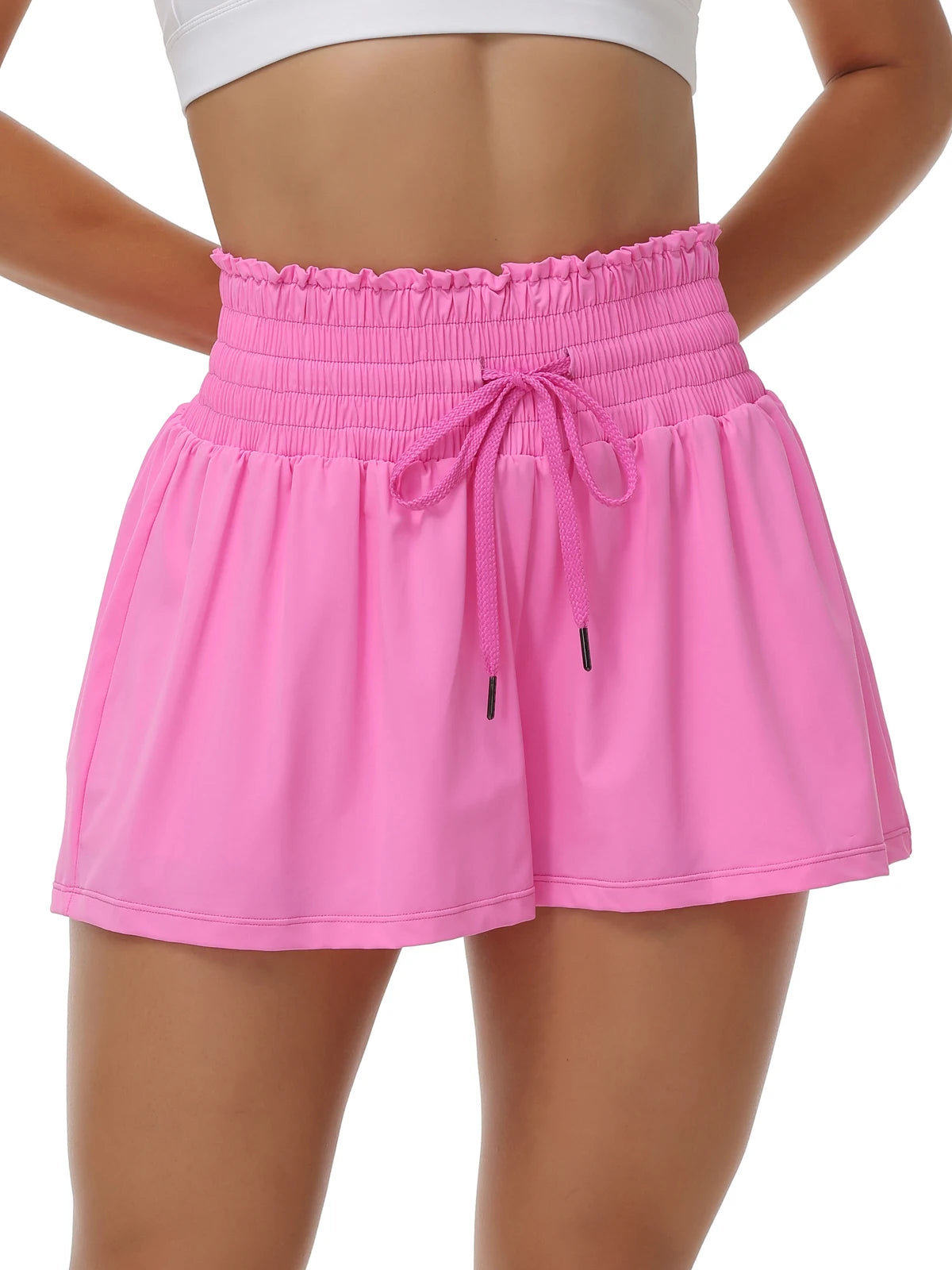 Experience NONECN quality with these 2 in 1 high waist running shorts that blend comfort, support, and performance for every workout.
