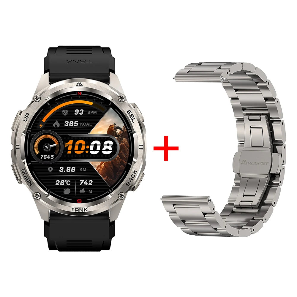 Meet the KOSPET TANK T3 Ultra 2 GPS Smart Watch, built for rugged performance, precise tracking, and everyday reliability.