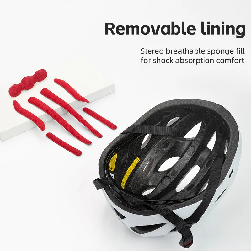 Ride with confidence in the ROCKBROS cycling helmet, a lightweight, integrated head protection for every MTB and road adventure, built for all-season durability.
