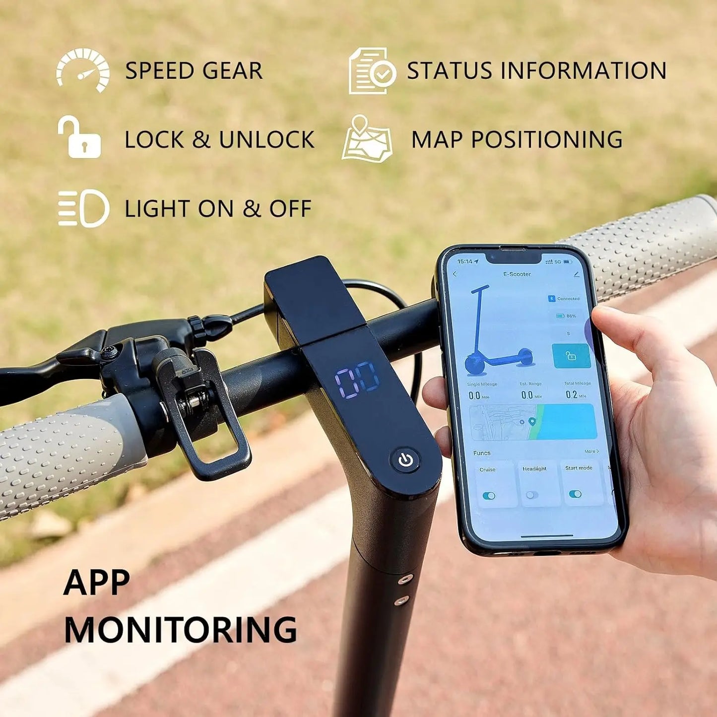 Meet the G5.0 electric scooter, your reliable companion for city commutes, campus runs, and weekend adventures.