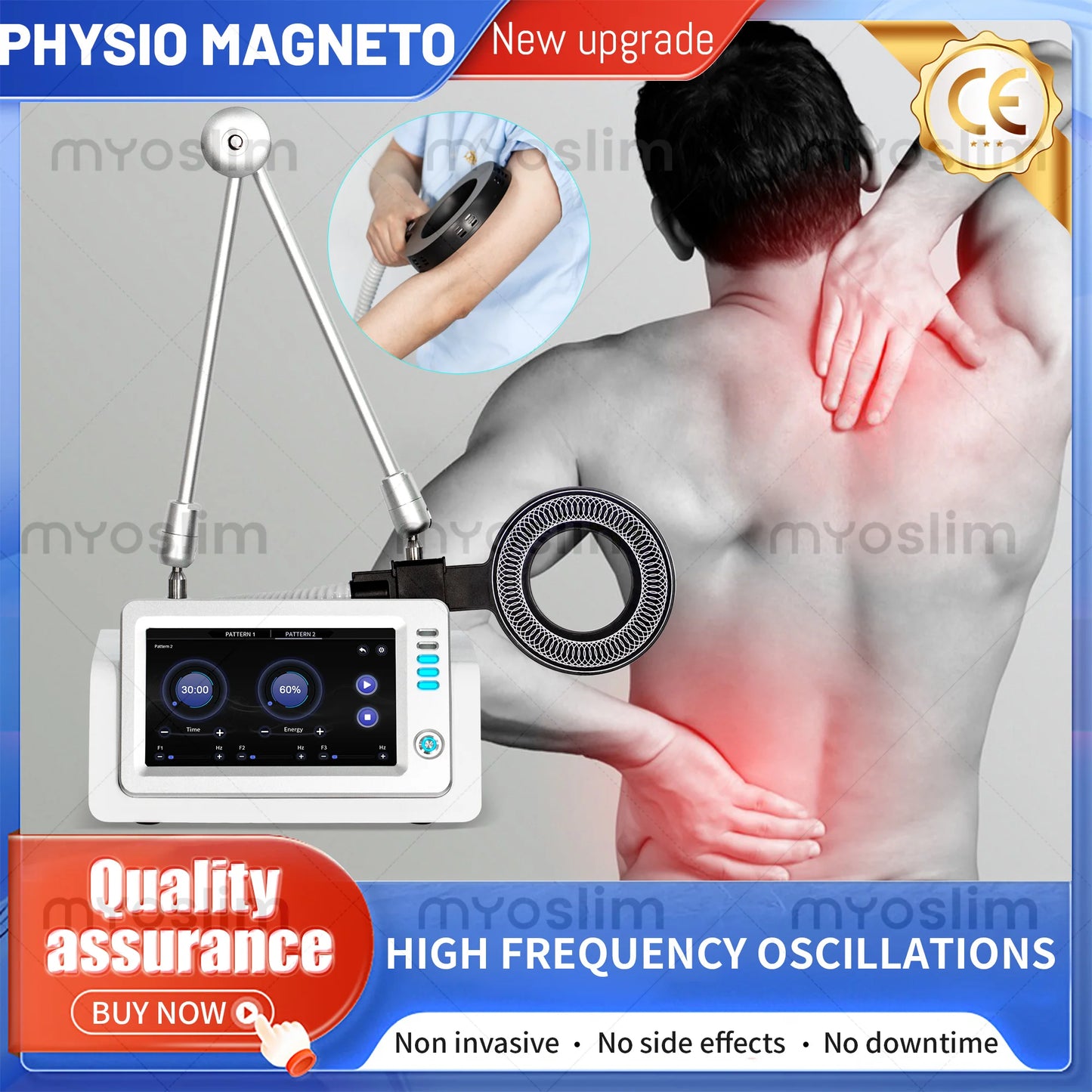 Experience fast, noninvasive relief with TAIXL Physio Magneto Therapy—designed to support recovery and everyday comfort anytime, anywhere.