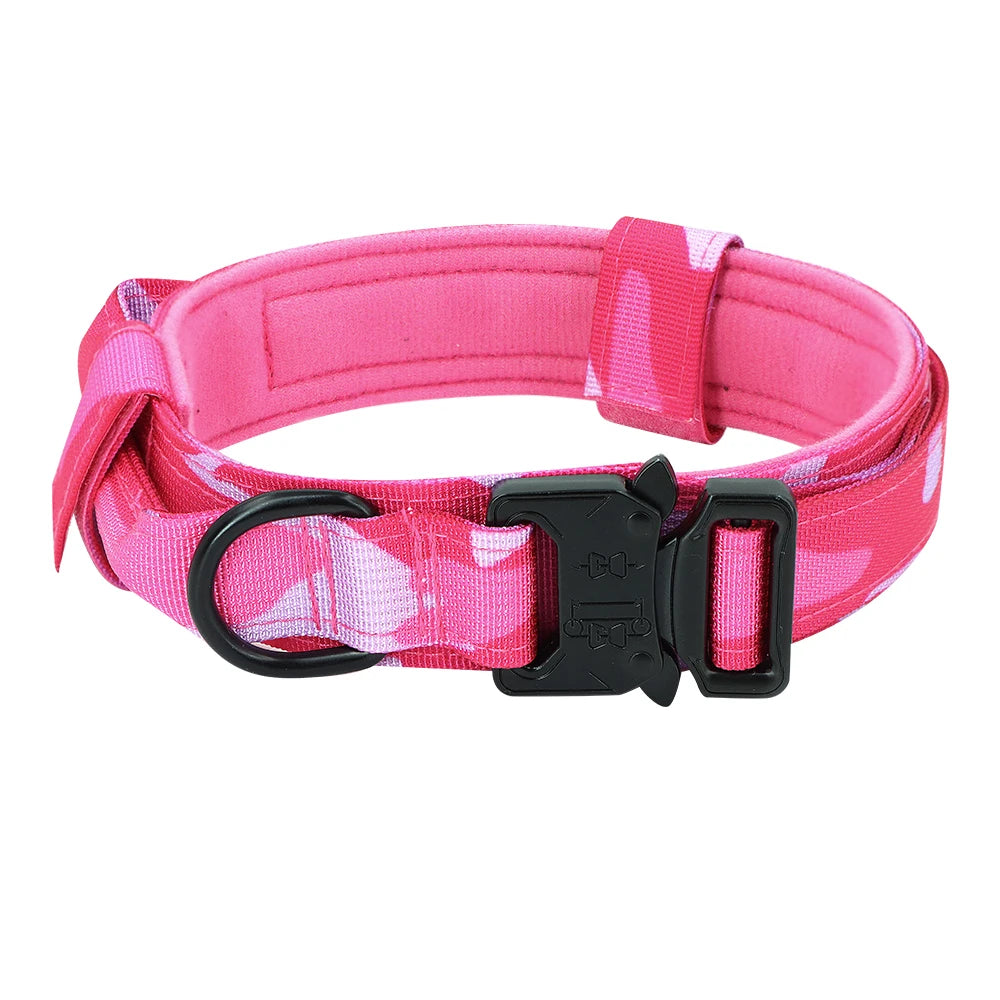 PETRAVELCN Dog Training Collar Set Adjustable Tactical Collar And Leash