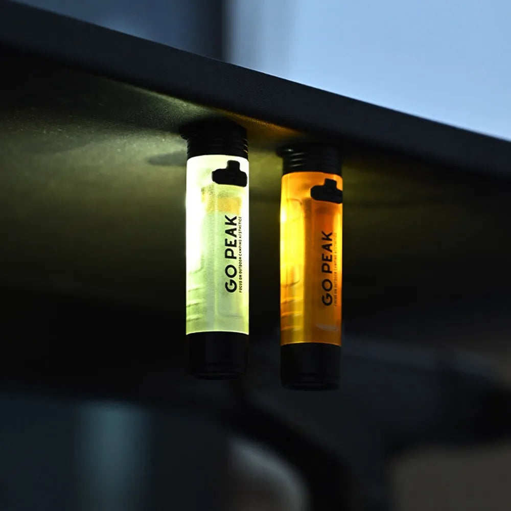 Gopeak 5050 Mini USB Rechargeable LED Pocket Flashlight Clip-on Hat Light Keychain Torch for Camping Hiking Outdoor Portable