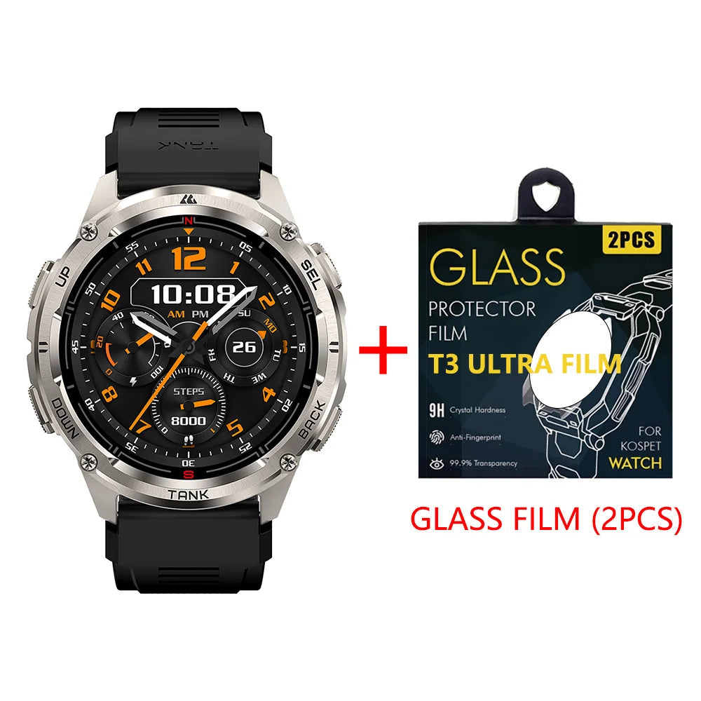 Meet the KOSPET TANK T3 Ultra 2 GPS Smart Watch, built for rugged performance, precise tracking, and everyday reliability.