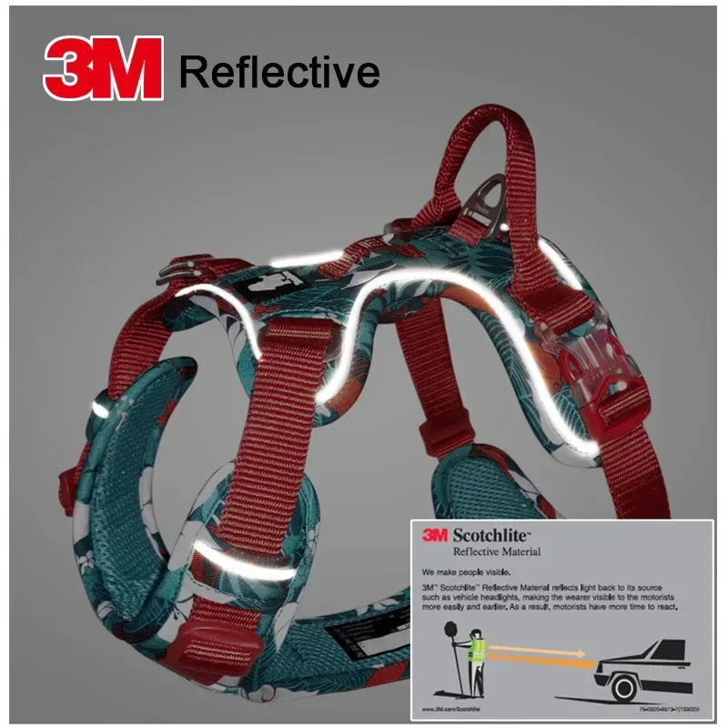 Experience unmatched security and comfort with the TRUELOVEB explosion-proof dog harness, designed for rugged adventures and everyday walks.