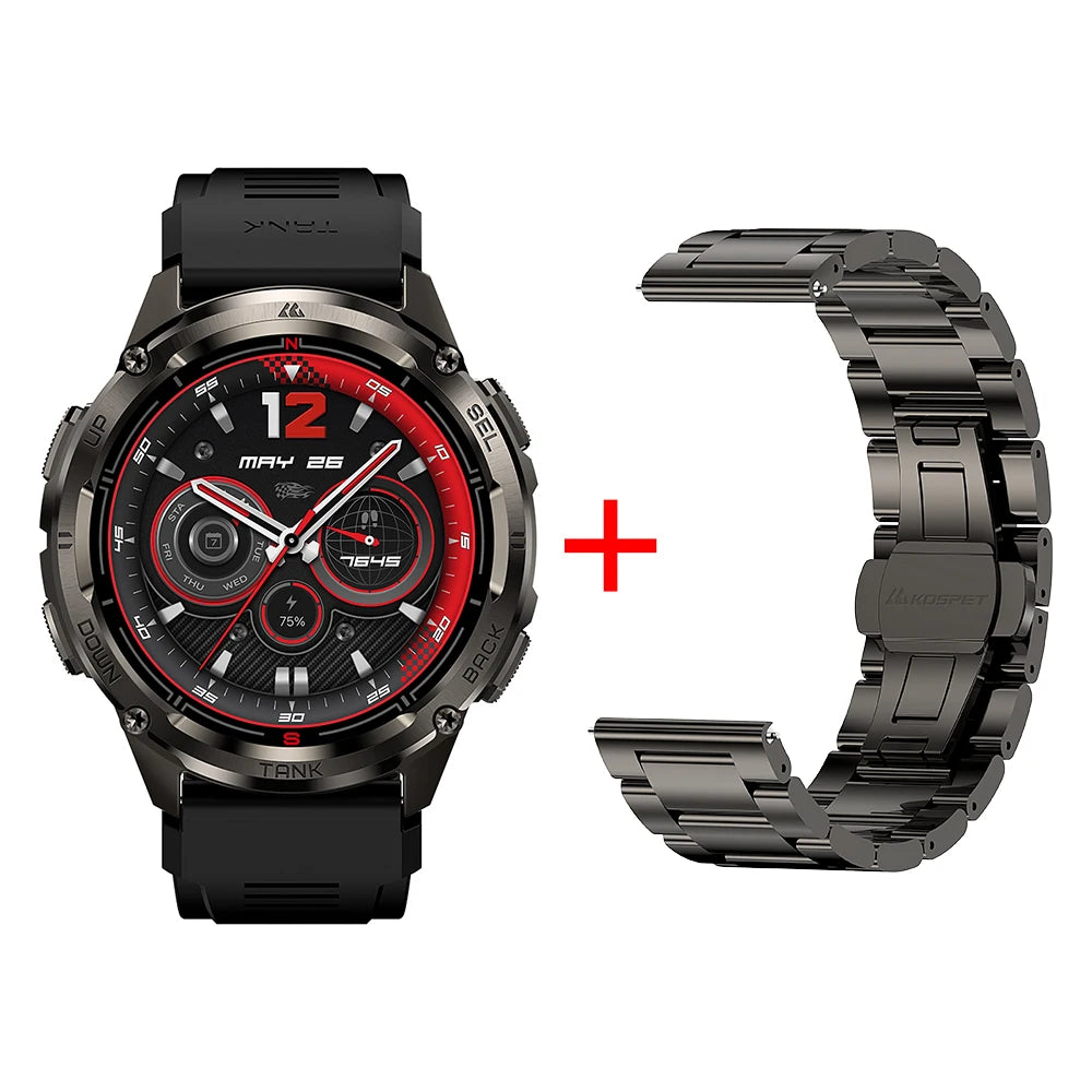 Meet the KOSPET TANK T3 Ultra 2 GPS Smart Watch, built for rugged performance, precise tracking, and everyday reliability.