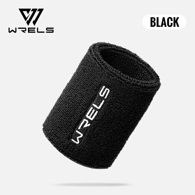 WRELS Terry Cloth Moisture Wicking Wristbands For Sports Tennis Gym Absorbent