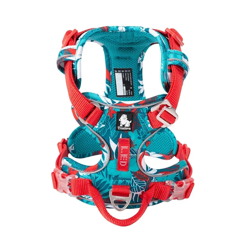 Experience unmatched security and comfort with the TRUELOVEB explosion-proof dog harness, designed for rugged adventures and everyday walks.
