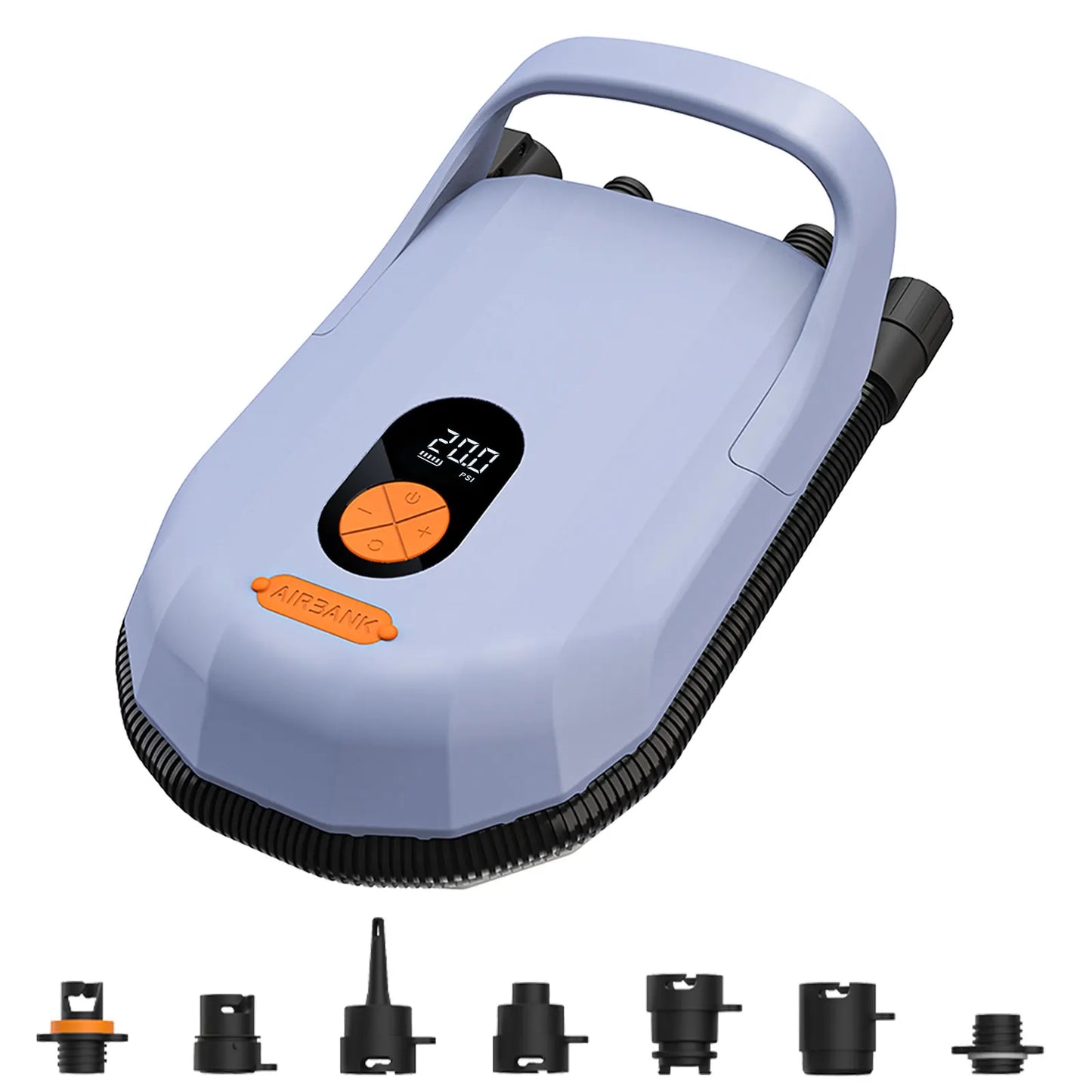 Power up your rides and keep your boards ready anywhere you go with the AIRBANK SUP Electric Air Pump, a compact, battery powered inflator designed for boards, kites, and essential outdoor sessions for reliable inflation during hikes, camps, or travel.