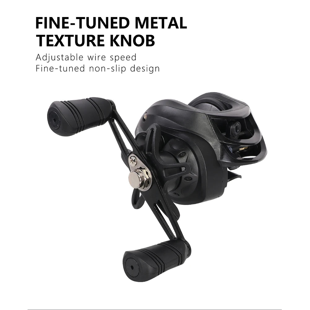 APWIKOGER Baitcasting Reel delivers precise casting and reliable control for saltwater and freshwater pursuits.