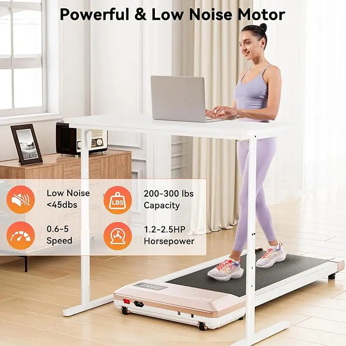 Superun delivers a compact, versatile walking treadmill you can use at home or in the office, simplifying daily activity without sacrificing space.