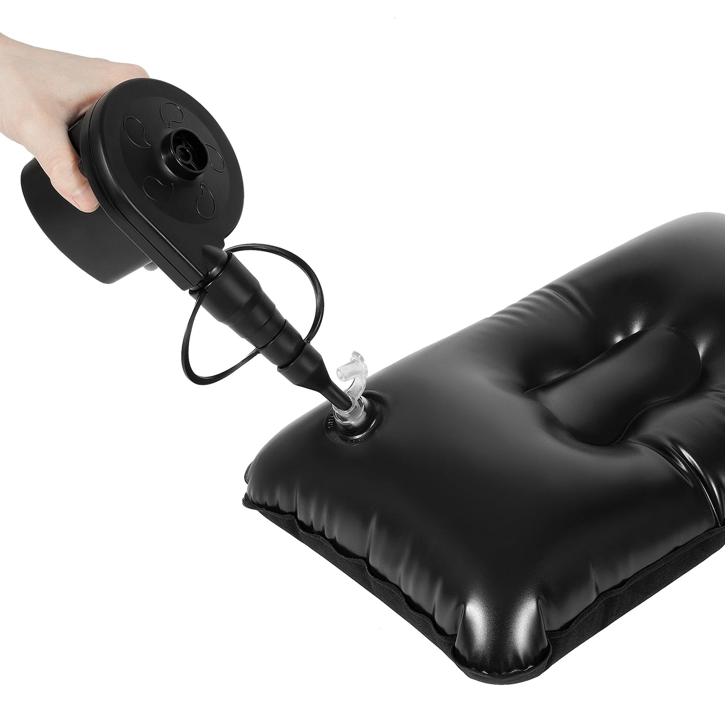 Inflatable Car Mattress For Backseat Camping With Air Pump And Pillow