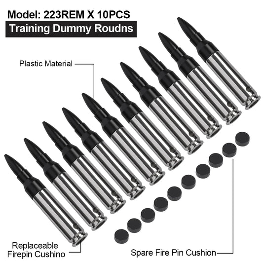 223 Dummy round Practice playing Training bullets 6/12pcs
