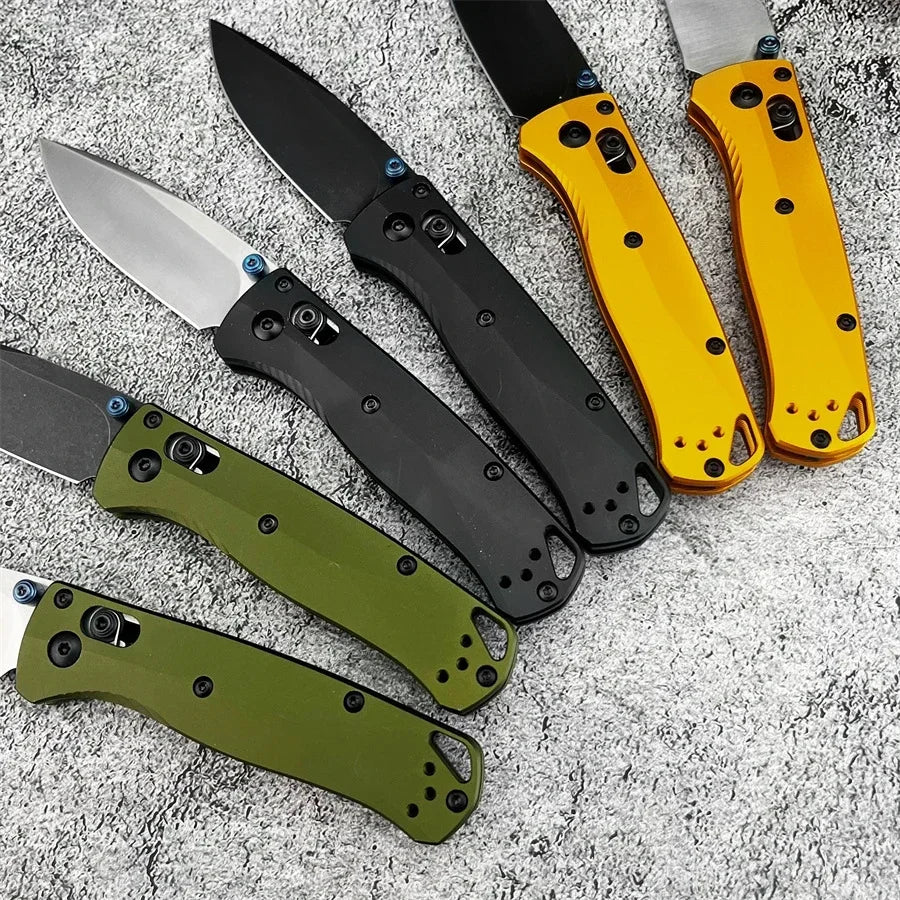 From the DIY Supplies line, the BM 533BK-2 Mini Bugout AXIS folding knife delivers rugged versatility, reliable performance, and compact practicality for outdoor adventures.
