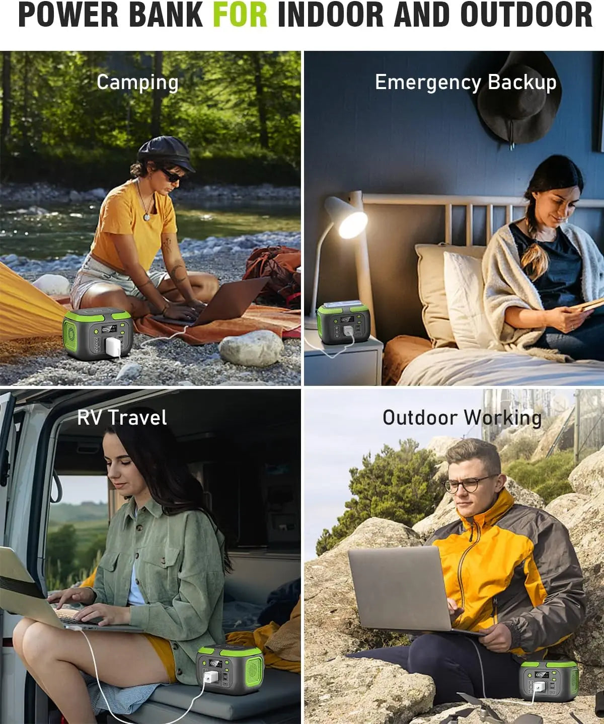 Stay powered on every adventure with SinKeu’s portable power station, built for camping, travel, RV life, and home backup.