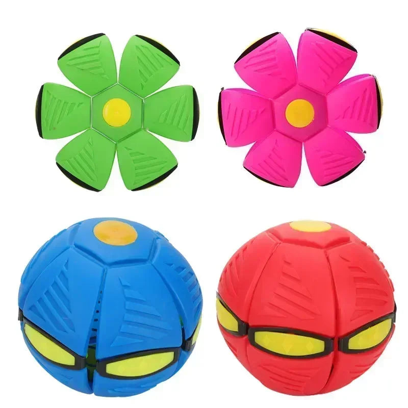 Unleash endless outdoor excitement with the Flying Saucer Ball, a durable UFO shaped dog toy that turns ordinary fetch into a thrilling energy burning adventure while promoting exercise, relaxation, and happy bonding during every outing.