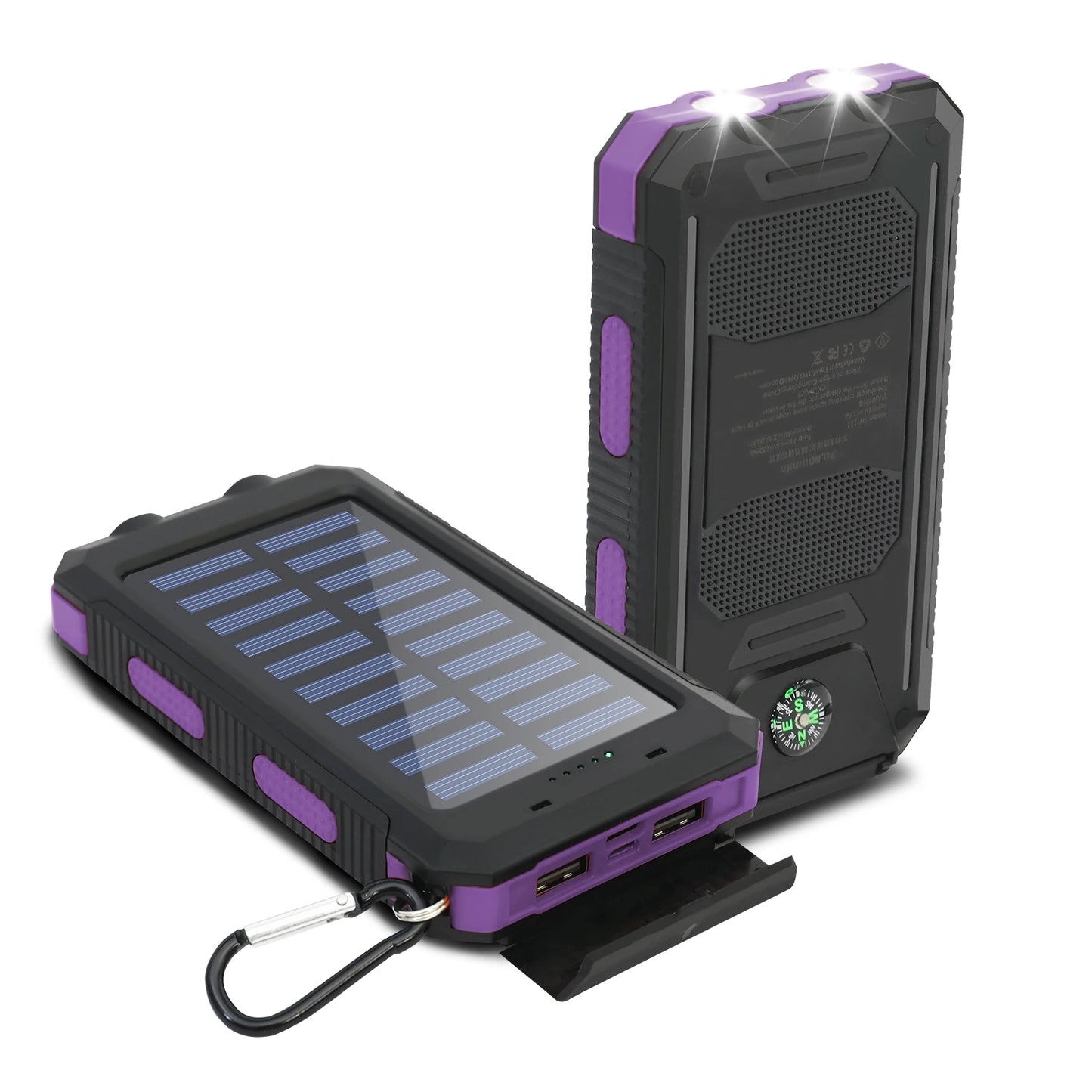 Power your adventures with a rugged 20000mAh solar charger built for off‑grid reliability.