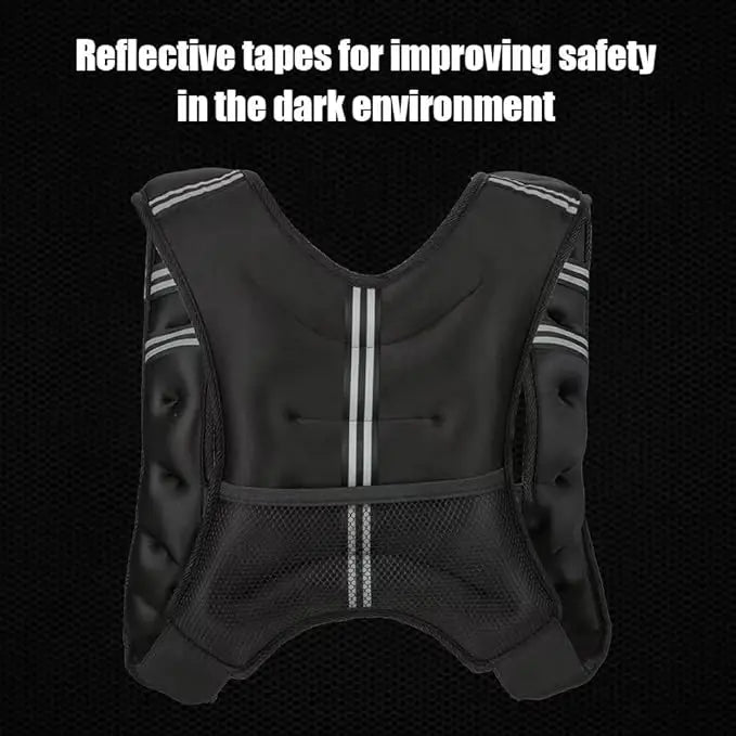 Elevate every workout with NONECN Weighted Vest, delivering comfortable resistance for your cardio, your strength training, interval sessions, and everyday conditioning.