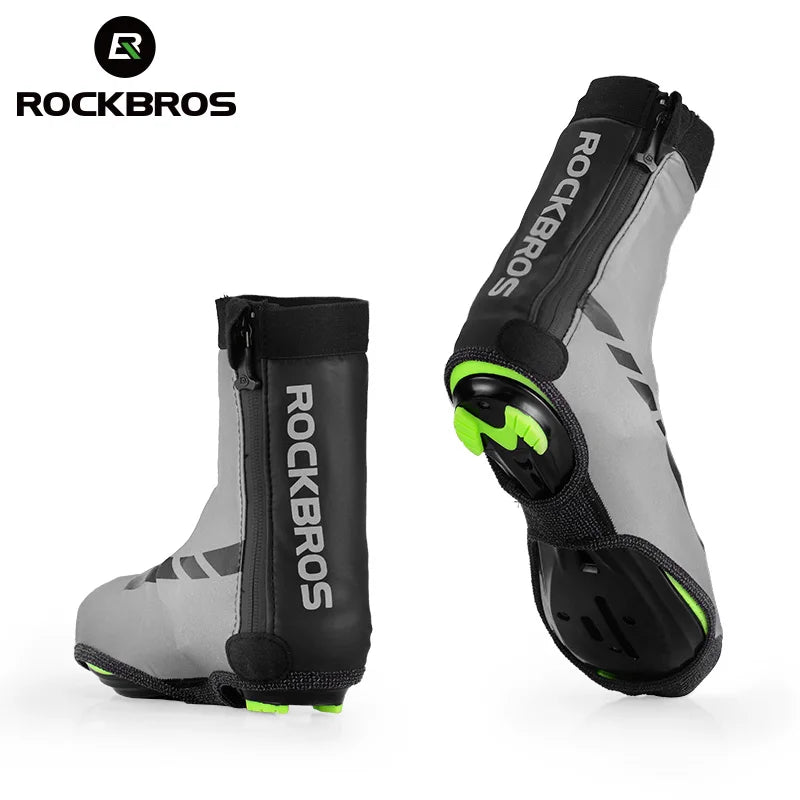Boost your ride with ROCKBROS cycling shoe cover that shields every kilometer, keeping your shoes dry, highly visible, and ready for any weather condition you encounter on road, trail, or commute.