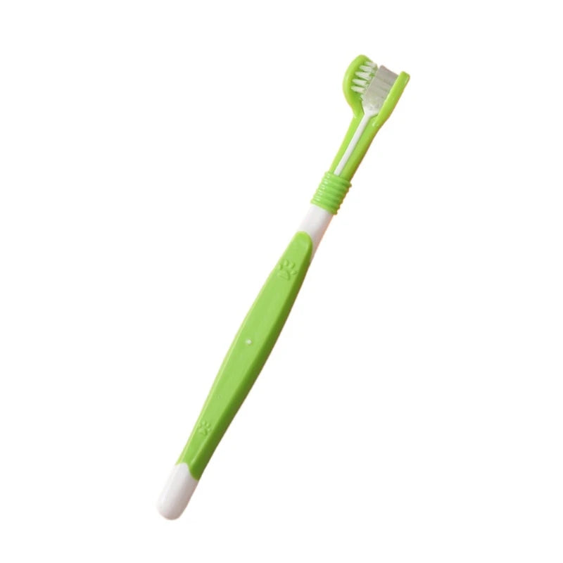 Give your companion brighter teeth and fresher breath with this 3-Sided Pet Toothbrush, a simple, ergonomic tool designed for fast, thorough daily cleaning.