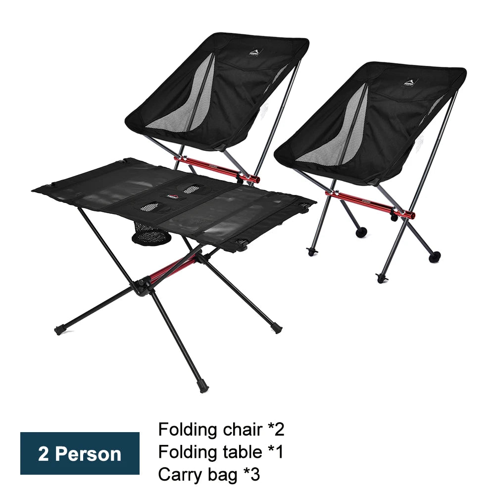 Outdoor Folding Chair Tourist Camping table Fishing Beach Longue Chair for Relaxing Foldable Leisure Travel Furniture Picnic