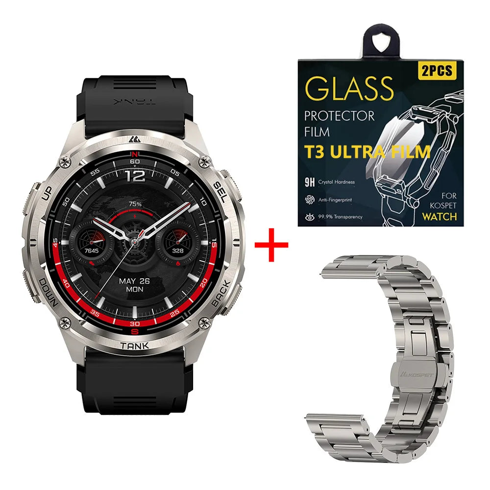 Meet the KOSPET TANK T3 Ultra 2 GPS Smart Watch, built for rugged performance, precise tracking, and everyday reliability.