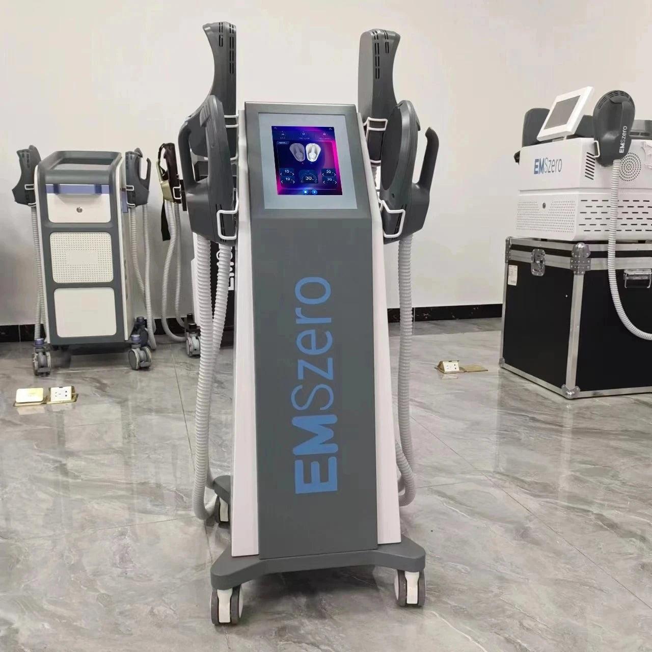 Transform your silhouette with the TAIXL EMSzero NEO 6500W RF system, delivering at home body sculpting and fat burning with professional precision.