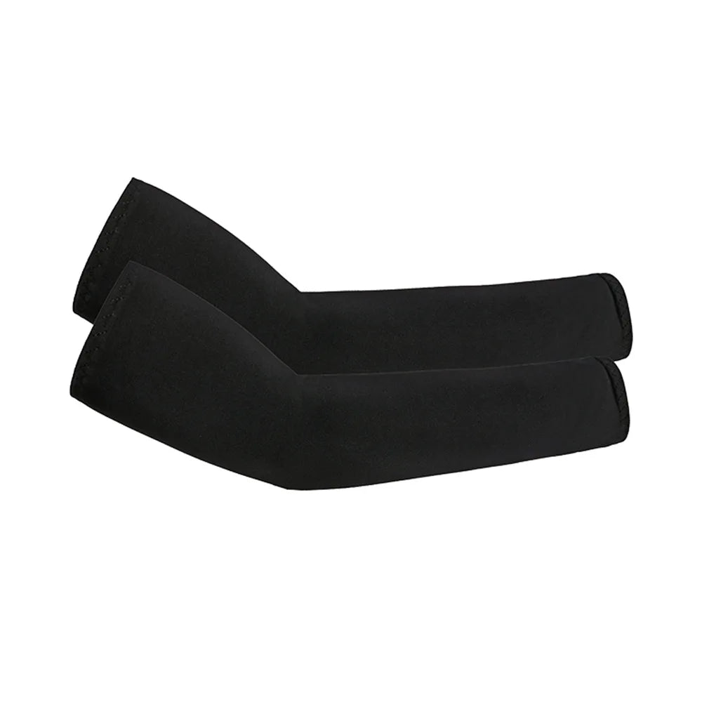 Stay cool and protected on every outdoor adventure with these unisex cooling arm sleeves that shield your skin from sun and UV rays.