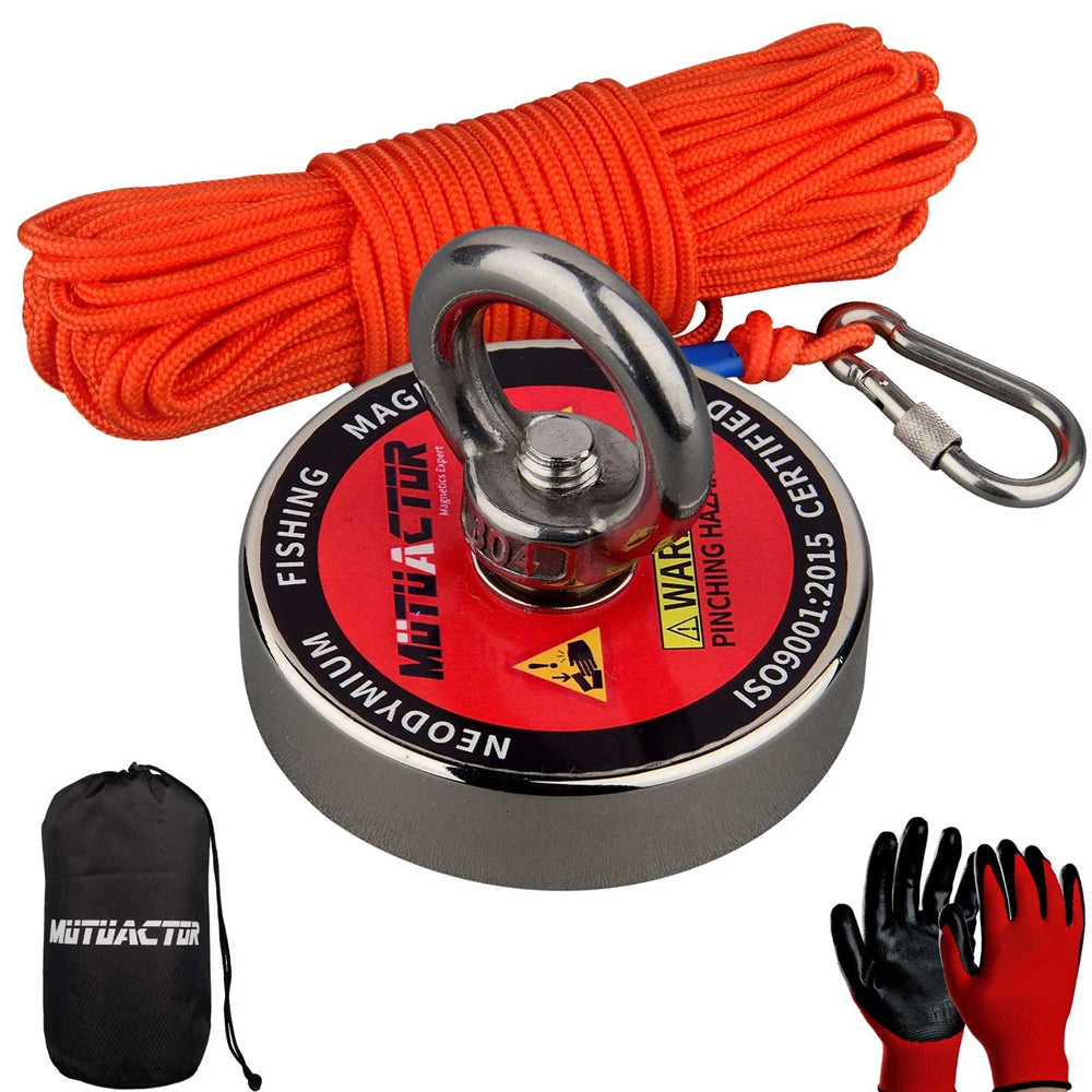Powerful salvage magnet set from AMAZING-MAG delivers serious grip for heavy-duty recovery tasks.